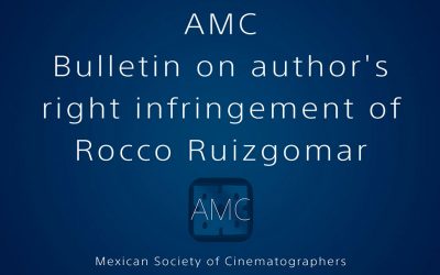 AMC BULLETIN ON AUTHOR’S RIGHT INFRINGMENT OF ROCCO RUIZGOMAR